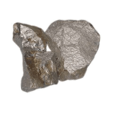 Zilveren Gray FeTi Alloy Ferrotitanium 70 Metaalstuk