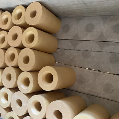 Het Zirconiumdioxydetussenvoegsels van staalfabricage Vuurvaste Materialen voor Houten trechterpijp