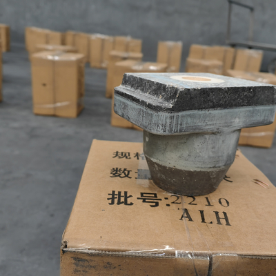 Klantgerichte van de de Houten trechterpijp van Grootte Vuurvaste Materialen de Thermische Schokweerstand