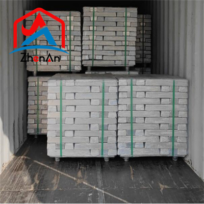 Az91 99,99 Magnesiumlegering Ingot staal Vervaardiging