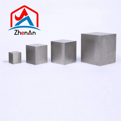 Hoog zuiverheidswolfraamproducten Metalen kubus 2 inch
