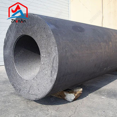 Dia 75mm-700mm L1800-2700mm UHP HP RP Elektrodo De Grafito Grafietelektrode Met 4tpi 4tpil Nippel Voor Eaf Lf