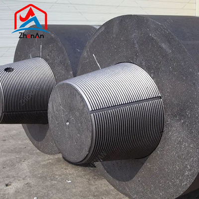 Dia 75mm-700mm L1800-2700mm UHP HP RP Elektrodo De Grafito Grafietelektrode Met 4tpi 4tpil Nippel Voor Eaf Lf