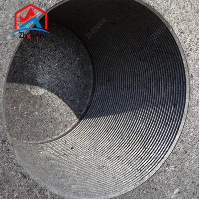 Dia 75mm-700mm L1800-2700mm UHP HP RP Elektrodo De Grafito Grafietelektrode Met 4tpi 4tpil Nippel Voor Eaf Lf