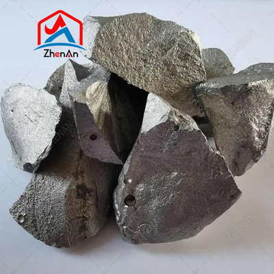 10~50mm 65~75% Titaniumlegering Zilveren metaalblok FTi35 FeTi70 Ferro Titanium