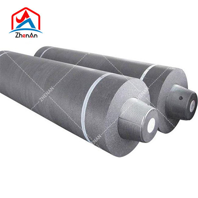 UHP 300/450/600mm Regelmatig vermogen Eaf Carbon Welding Arc Furnace Block Graphite Steel Plate Rod Electrode