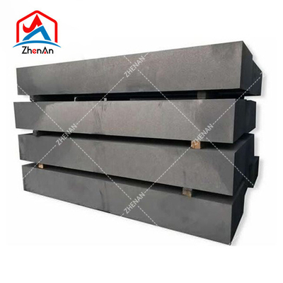 UHP 300/450/600mm Regelmatig vermogen Eaf Carbon Welding Arc Furnace Block Graphite Steel Plate Rod Electrode