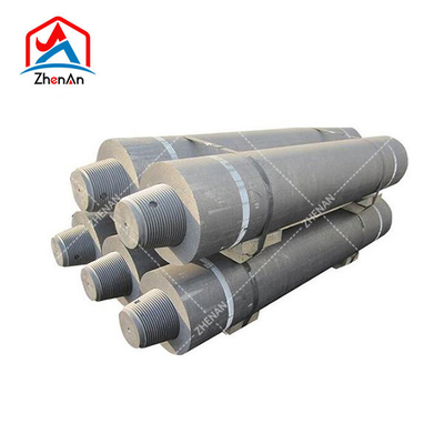 UHP 300/450/600mm Regelmatig vermogen Eaf Carbon Welding Arc Furnace Block Graphite Steel Plate Rod Electrode