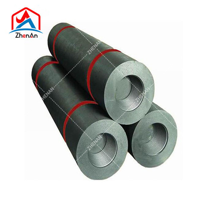 UHP 300/450/600mm Regelmatig vermogen Eaf Carbon Welding Arc Furnace Block Graphite Steel Plate Rod Electrode