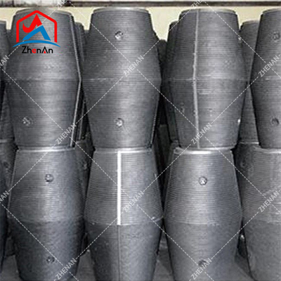 Dia 75mm-700mm L1800-2700mm UHP HP RP grafietelektrode met 4tpi 4tpil Nipple voor Eaf Lf