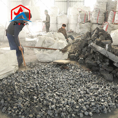 Ferro Silicon 75 Lumps High Carbon Low Aluminium Grey Black For Steelmaking Deoxidizer