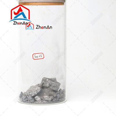 Industrieel ferrosilicium 75 (FeSi 75) legering met 75% silicium voor deoxidering van staal in maten van 10 ∼ 220 mm