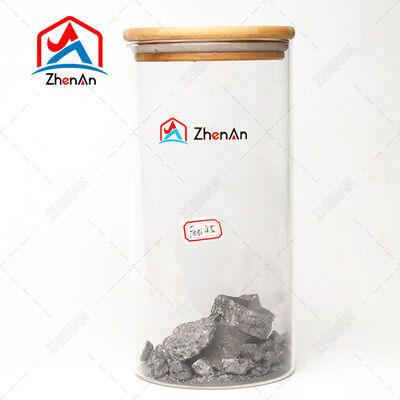 Hoge zuiverheid ferrosilicium FeSi-legering voor de raffinage van staal met 10-100 mm granulaten