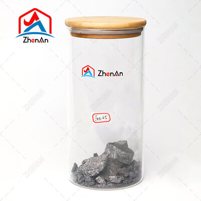 Hoge zuiverheid ferrosilicium FeSi-legering voor de raffinage van staal met 10-100 mm granulaten