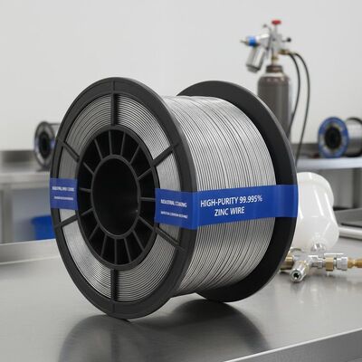 Hoogzuiver 99,995% Zinkdraad voor Industriële Spuitcoating met Superieure Corrosiebestendigheid