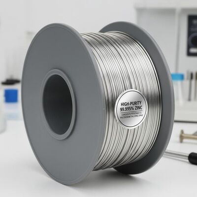 Hoogzuiver 99,995% Zinkdraad voor Corrosiebestendigheid en Precisie Draaddiameter in Metalliserende Spuittoepassingen