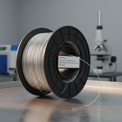 Zinkdraad met een hoge zuiverheid van 99,995% voor thermische spuitcoating met corrosiebestendigheid