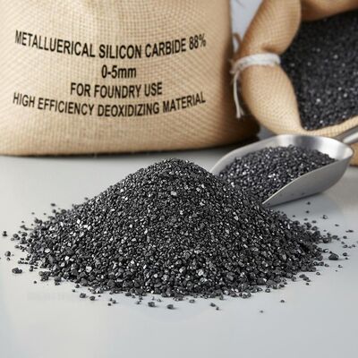 88% Purity 0-5mm Granular Silicon Carbide for Foundry Deoxidizing and High Efficiency Casting