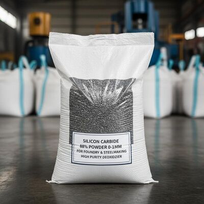 Hoogzuiver 88% siliciumcarbidepoeder 0-1 mm voor deoxidatie in de staalproductie en gieterijtoepassingen