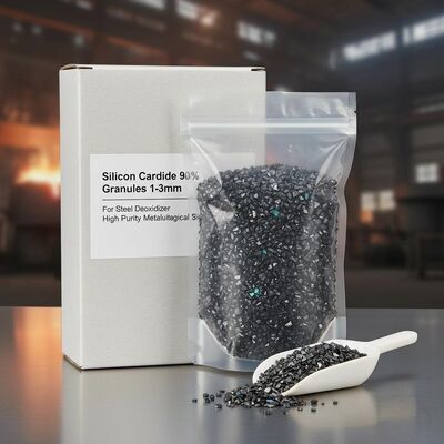 Hoogzuiver 90% Siliciumcarbide 1-3mm Korrels voor Staal Deoxidizer