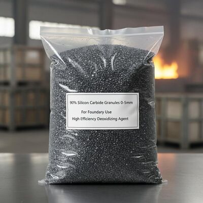 90% Zuiverheid Siliciumcarbide Korrels 0-5mm voor Gieterei Gebruik als Hoog Efficiënt Deoxidatiemiddel